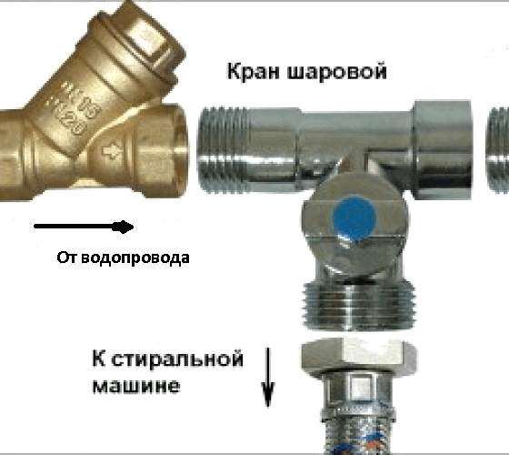 Через-кран-с-фильтром-