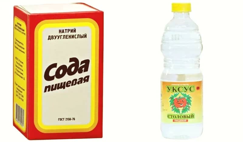 Сода и уксус